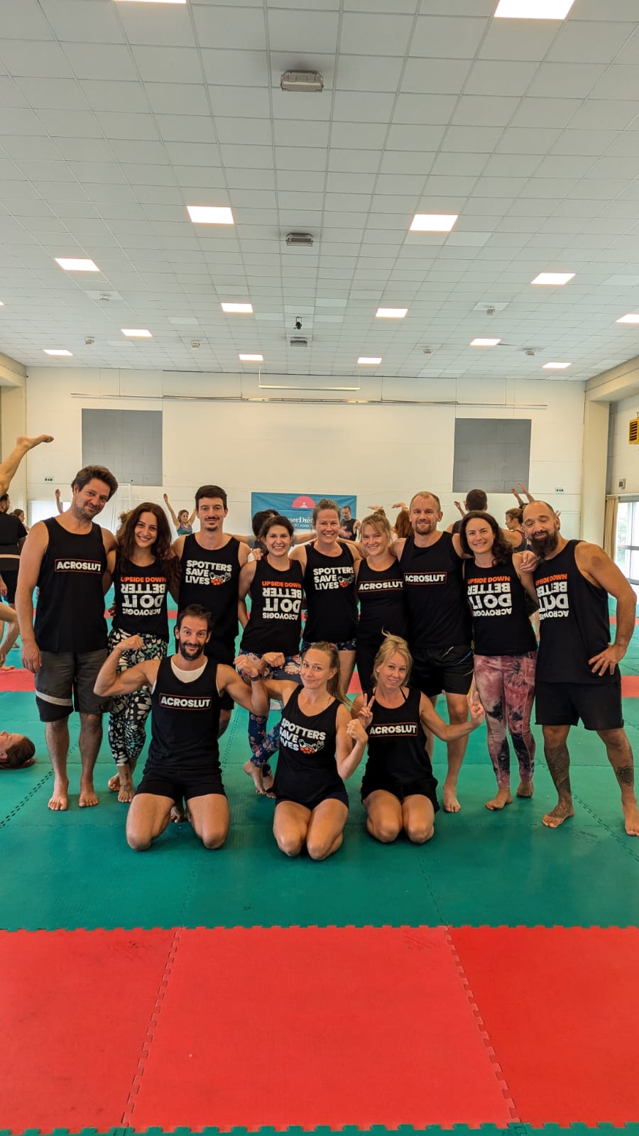 Acro yoga training