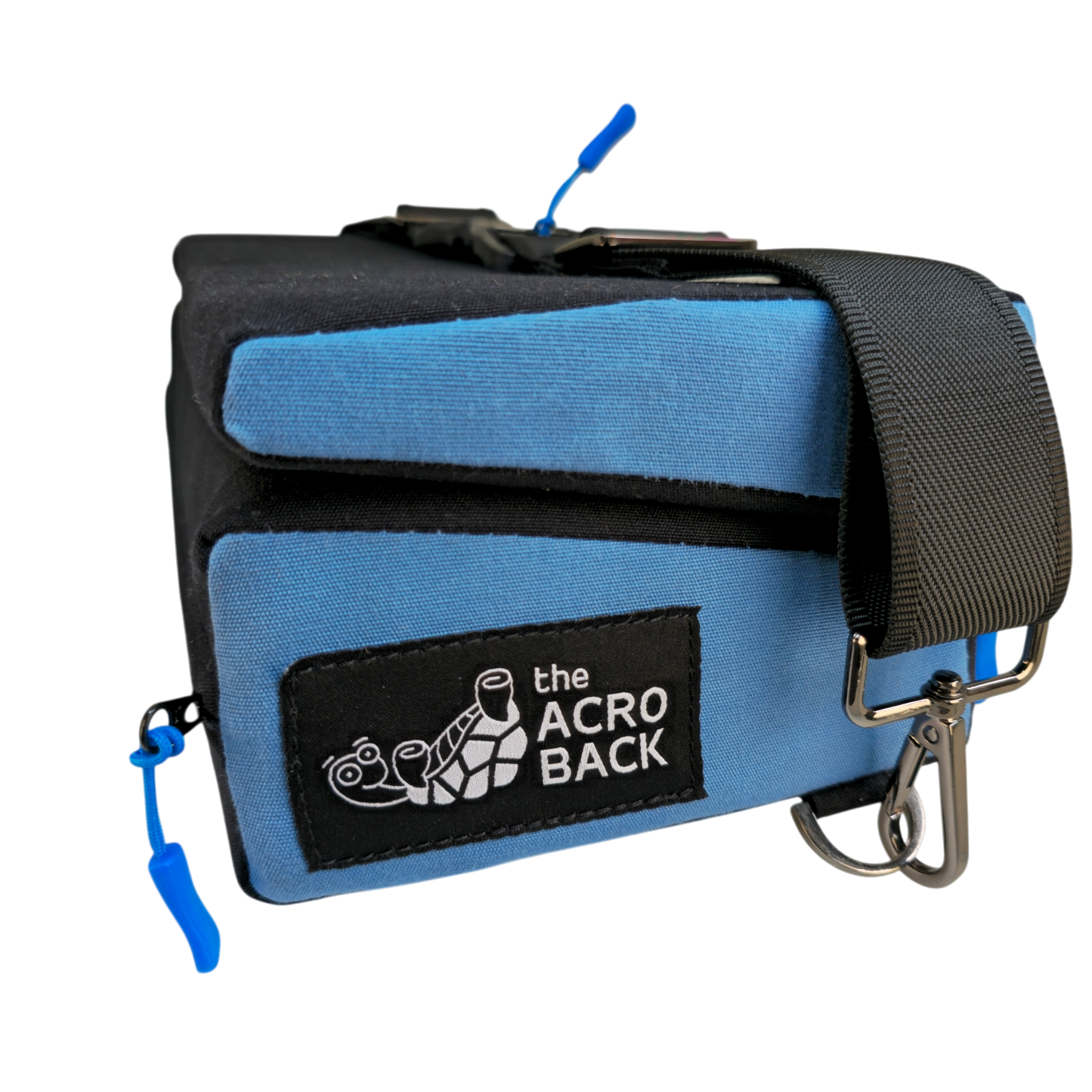 The AcroBack AcroYoga pillow for back support during L-basing