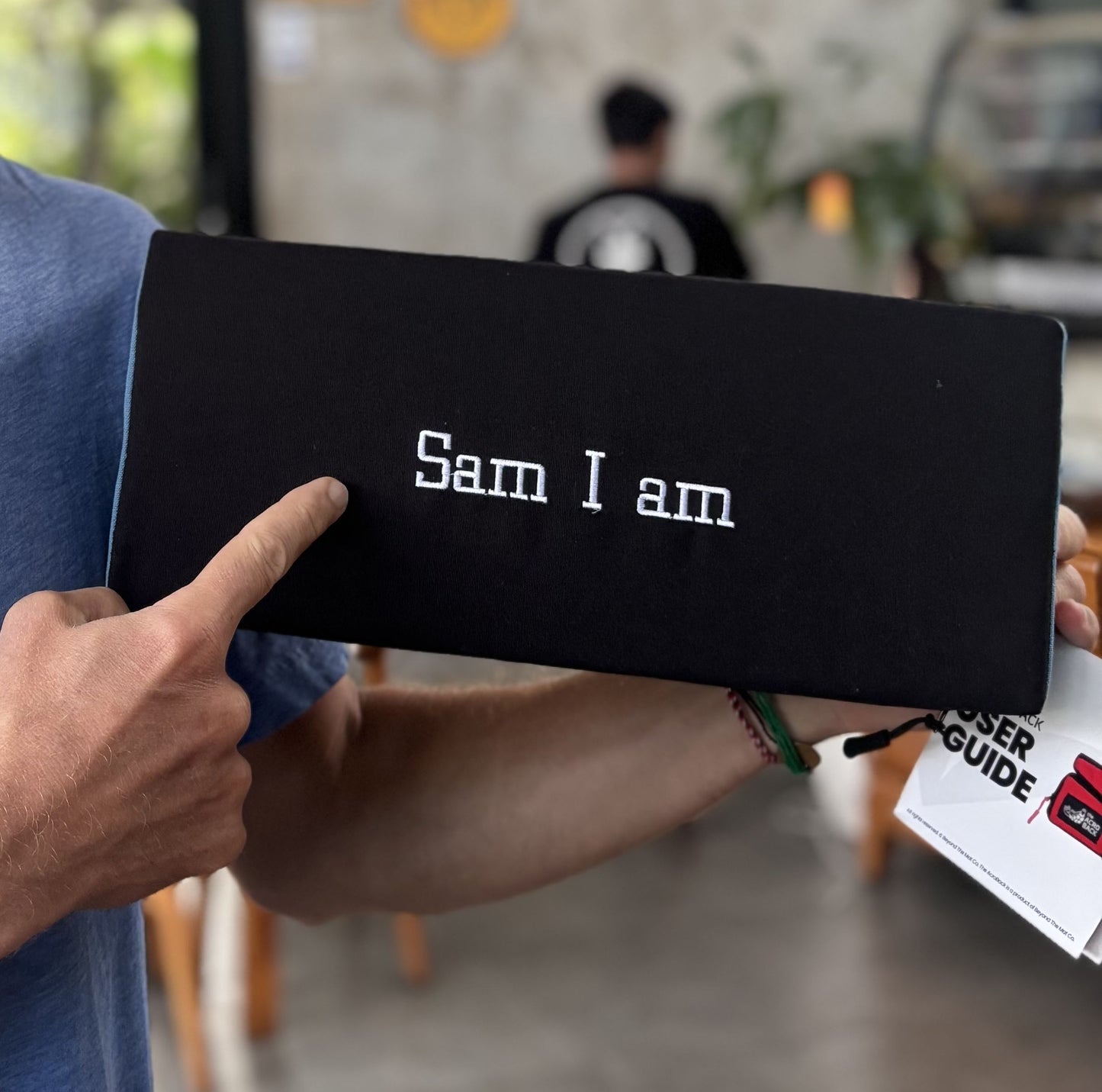 CUSTOM EMBRODERY FOR YOUR ACROBACK PILLOW