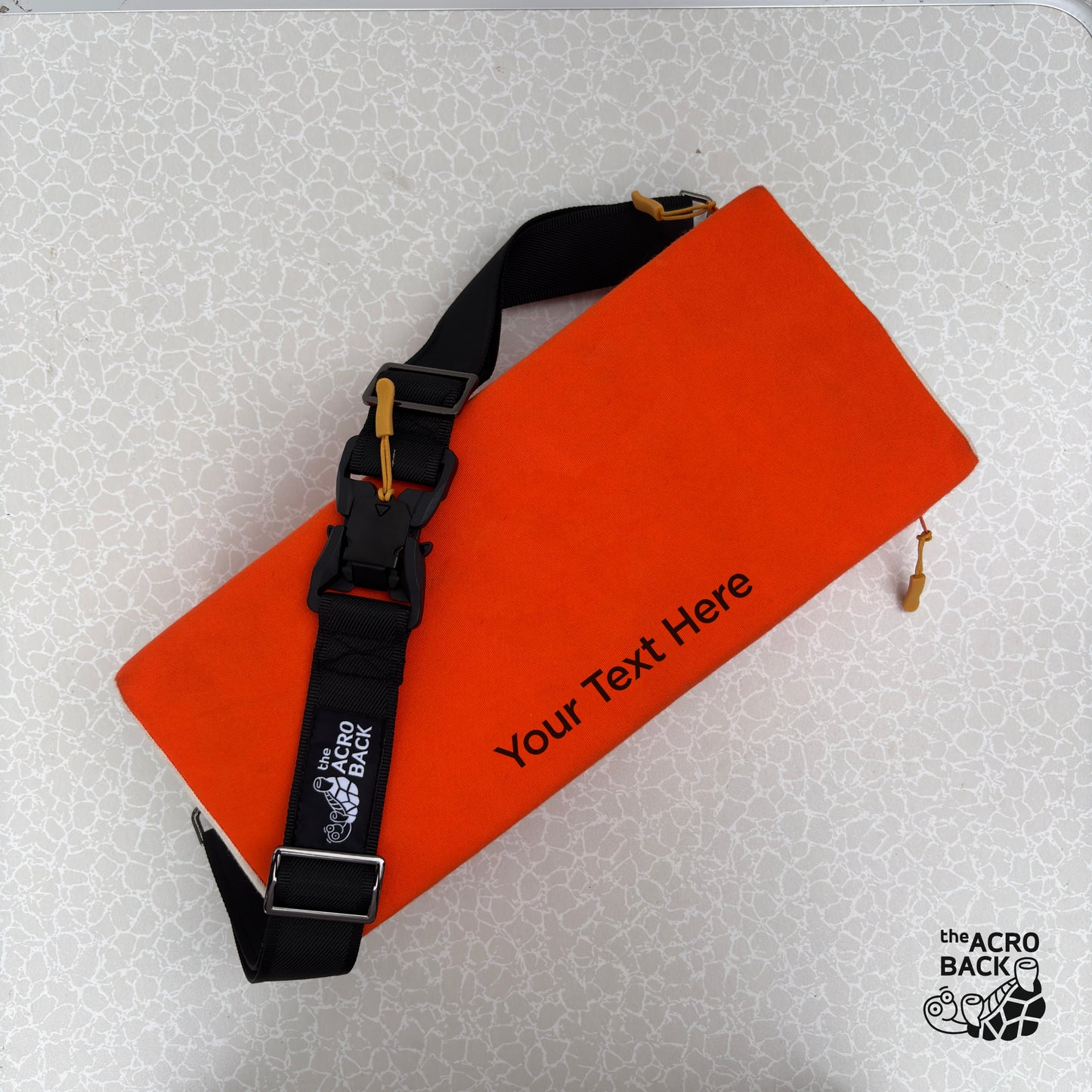 Custom Embroidery for Your AcroBack Pillow