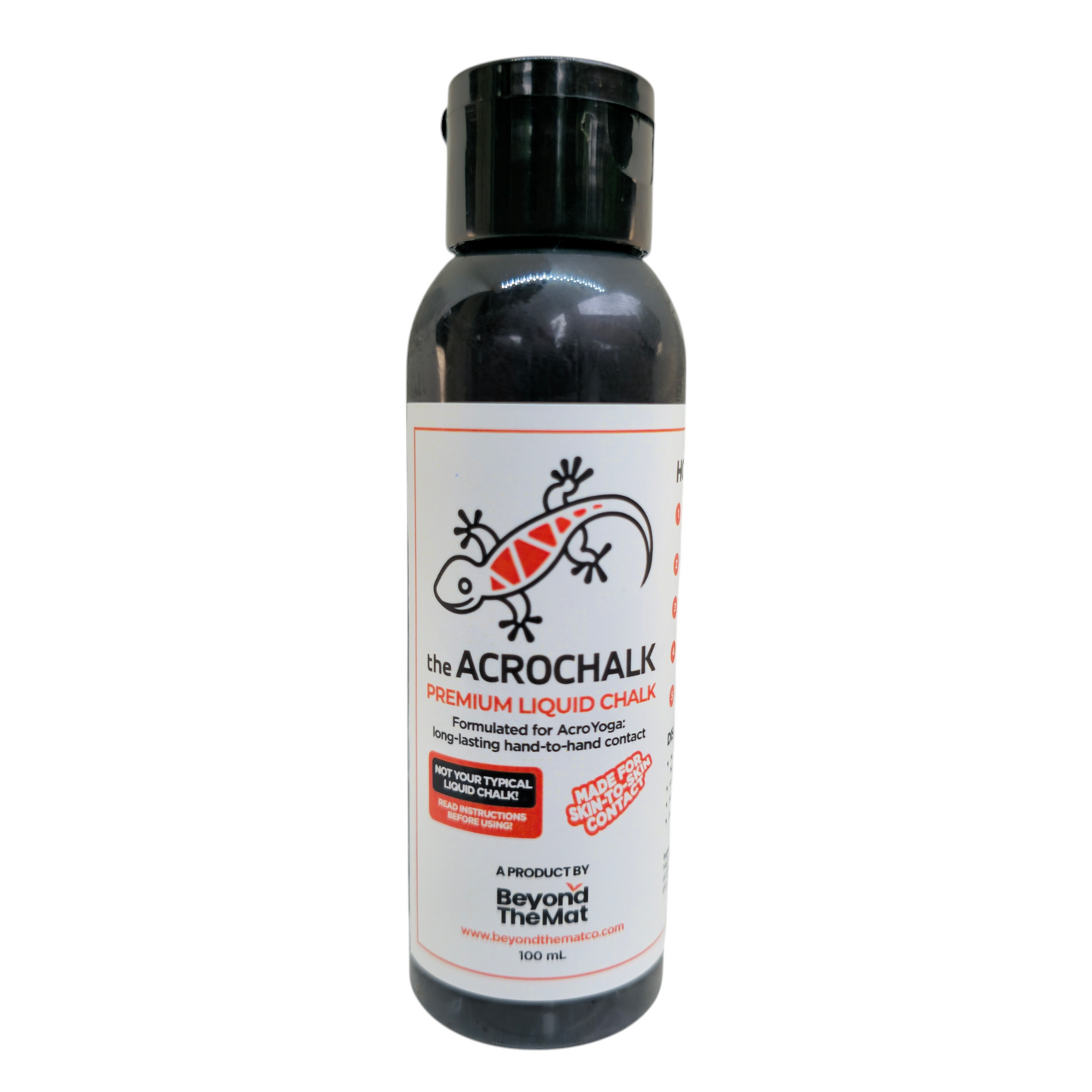 Acroyoga Skin-to-Skin Liquid Chalk - Beyond The Mat Company Acroyoga Gear