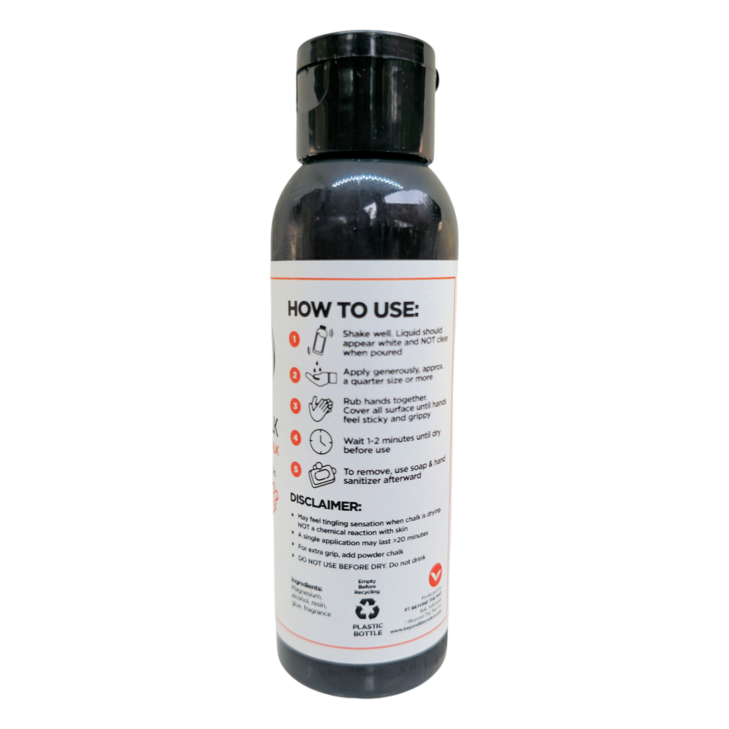 Acroyoga Skin-to-Skin Liquid Chalk - Beyond The Mat Company Acroyoga Gear
