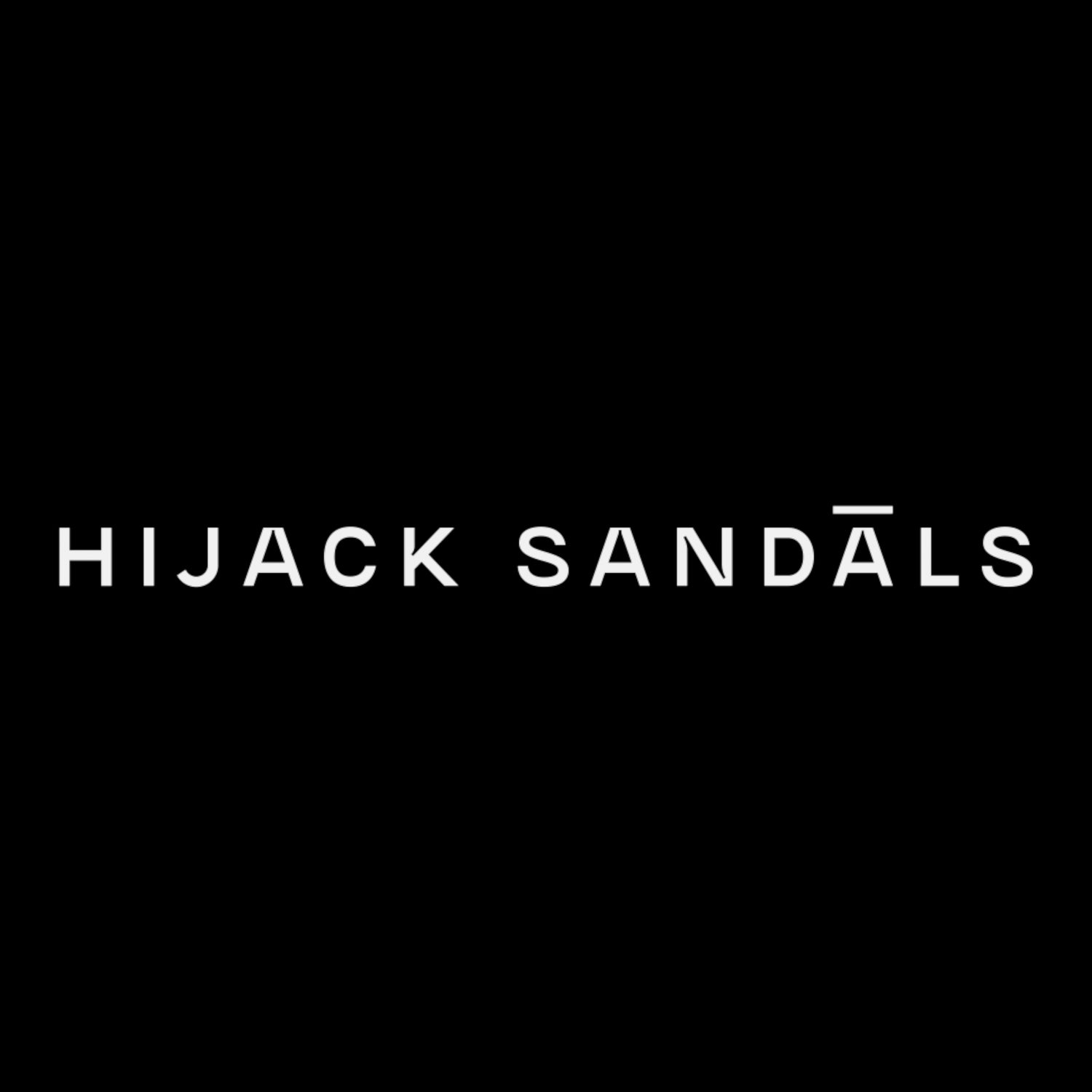hijack sandals footwear logo