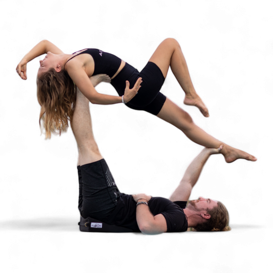 the acroback acroyoga pillow for l-basing
