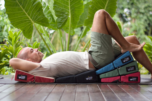 What to put under your back, AcroYoga pillows, bolsters, and pads