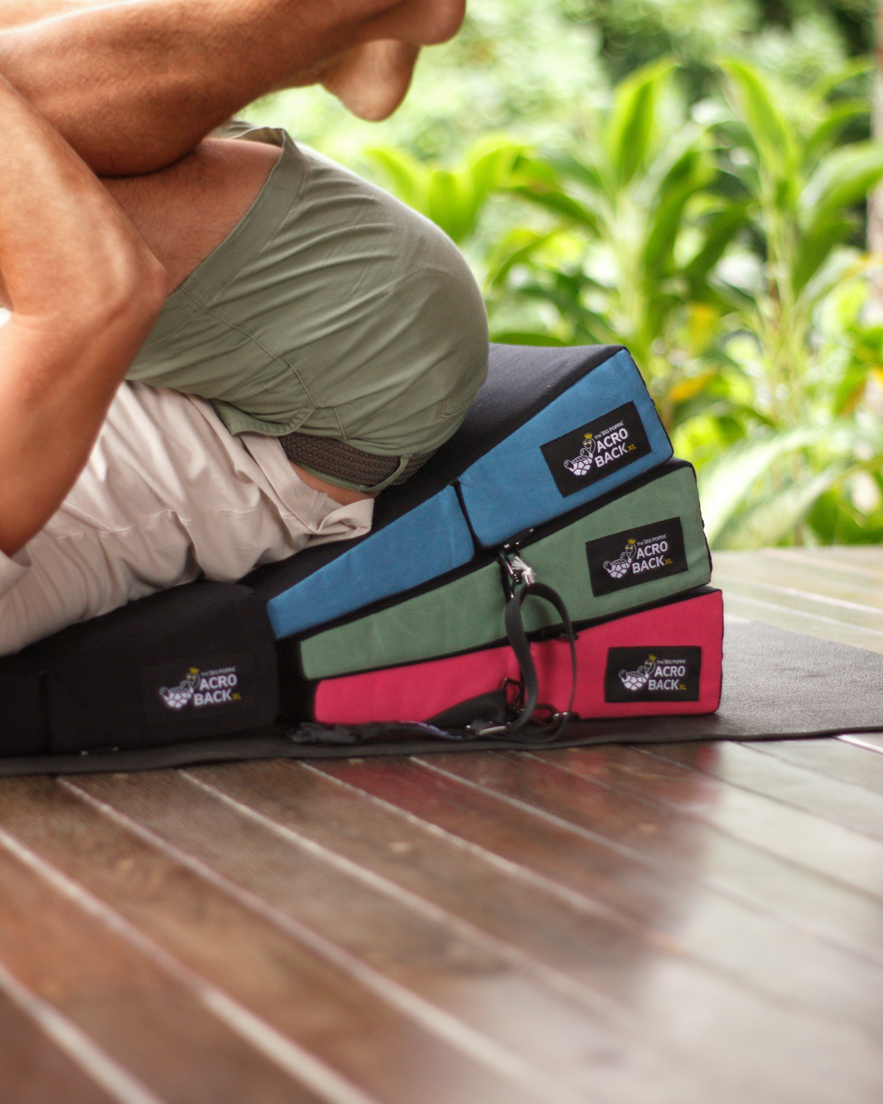 Acro yoga support back