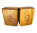 Elemental Handstand Blocks teak and cork training blocks