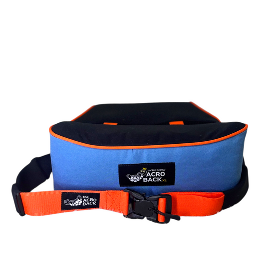 acroback big poppa acroyoga pillow west coast sunset open