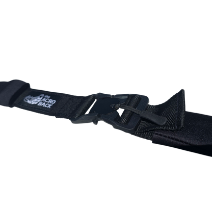 AcroBack FastClasp Strap for securing and carrying The AcroBack, product view.
