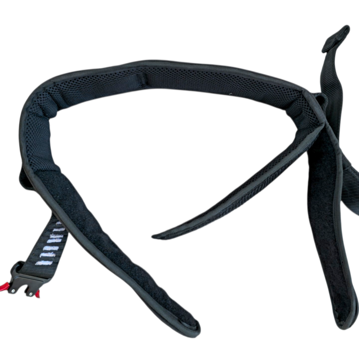 FlyCarian AcroYoga spotting belt for Icarian training, product view on a white background.